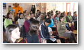 Des jeunes attentifs 