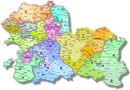 Carte  diocèse Cambrai