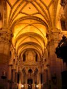 Voute de l'abbatiale du Cateau