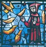 St François - vitrail à taizé