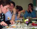 Des cheftaines à table