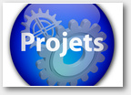 Bouton "Projets"