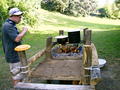 table à feu en corus d'utilisation