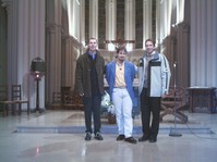 Les trois séminaristes du diocèse de Cambrai