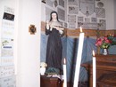 Ste Rita dans l'église de Blanc-Misseron