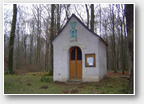 en forêt de mormal 
 prés de locquignol (pèlerinage le 15 août)
