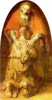 le fils prodigue rembrandt détail2