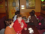 1er temps dans un café !