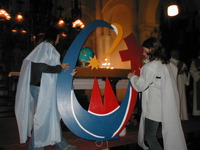 le logo des JMJ Cologne