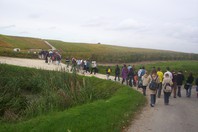 marche sur les côteaux...
